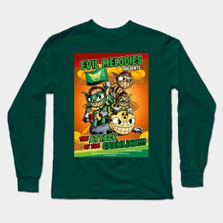 The Attack of the Gremlins poster version Long Sleeve T-Shirt